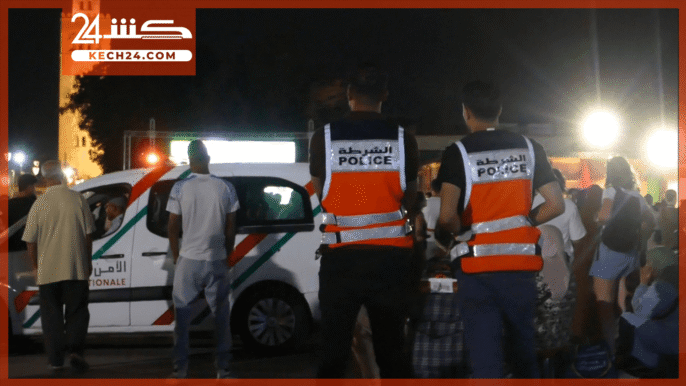 بالڤيديو: مواكبة للبث المباشر لمباراة المغرب.. جهود كبيرة للسلطات والامن بجامع الفنا