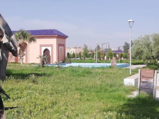 منتزه باب الخميس بمراكش..حديقة جاهزة بأبواب موصدة منذ ست سنوات