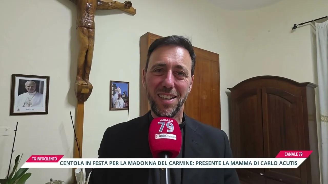 Centola in festa per la Madonna del Carmine: presente la mamma di San Carlo Acutis