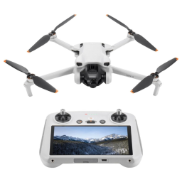 DJI Mini 3 on white background