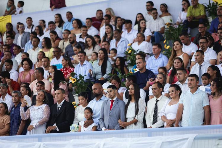 Casamento Coletivo vai celebrar união de 300 casais na Expoacre 2026; Veja como se inscrever