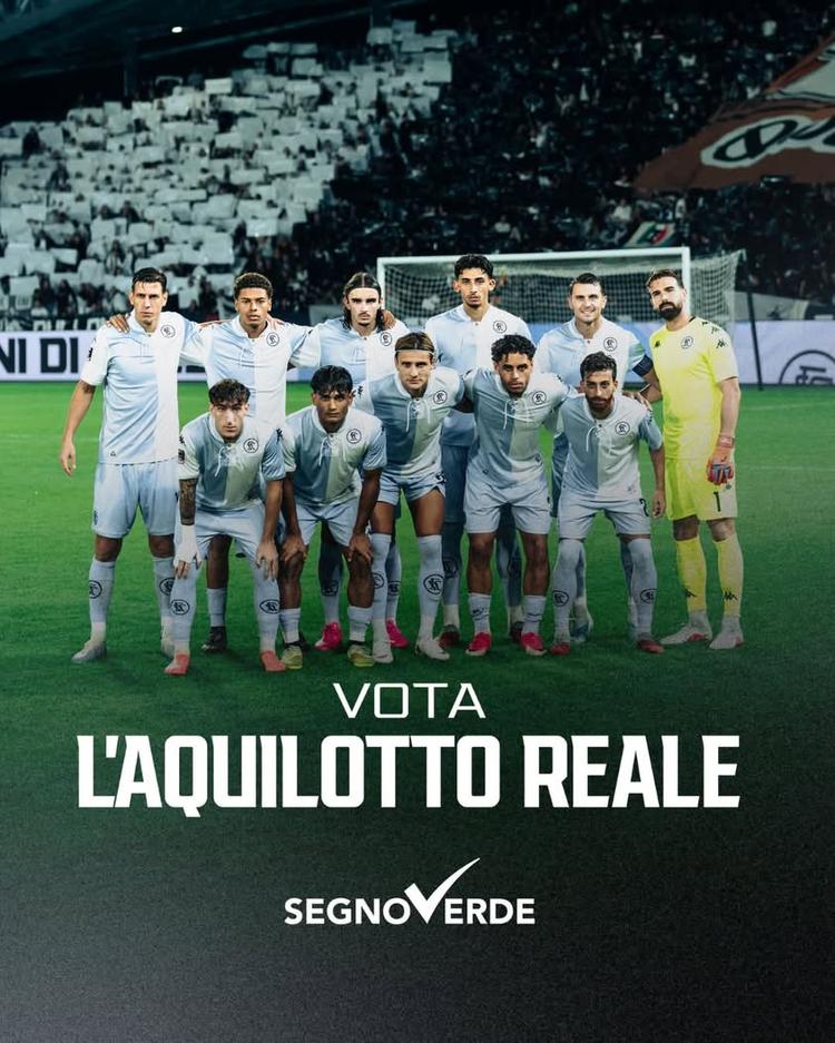 🥇 𝘼𝙌𝙐𝙄𝙇𝙊𝙏𝙏𝙊 𝙍𝙀𝘼𝙇𝙀 💫 Nel giorno del 120º anniversario, lo Spezia vince ancora!  🗳️ Chi è stato l’Aquilot...