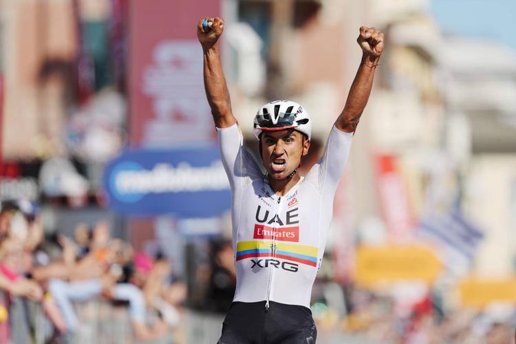 Narvaez, scudiero di Pogacar diventa il bomber del Giro