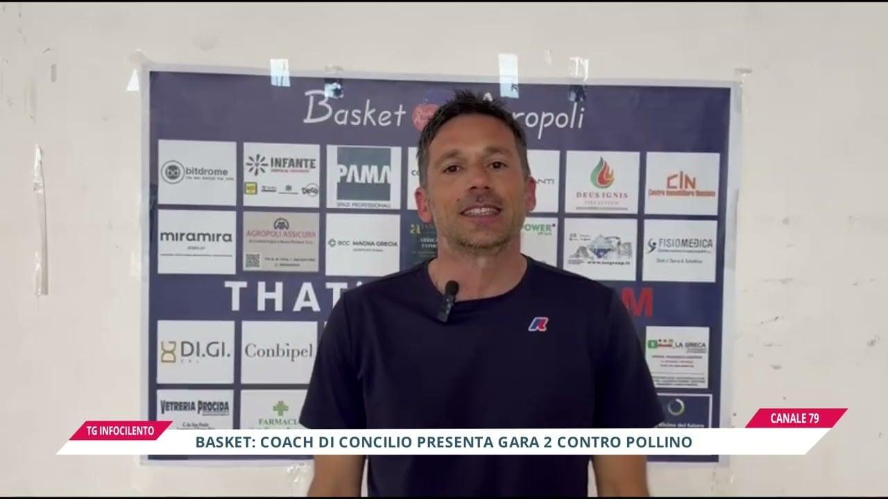 Basket Agropoli: Coach Di Concilio presenta Gara 2 contro il Pollino