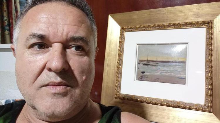 Andrés, el señor que rescató el cuadro de Sorolla desaparecido en Sevilla: "Cuando vi la firma, consulté a la IA y llamé a una casa de subastas, me daban un pastizal"