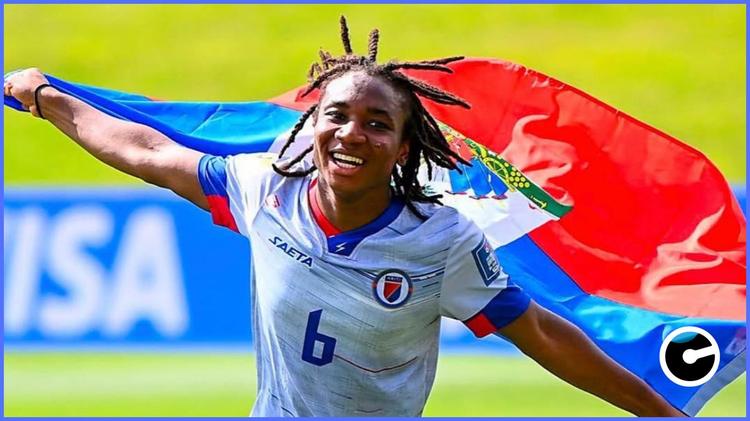 Melchie « Corventina » Dumornay devient la première joueuse haïtienne à figurer dans le top 5 du “Globe Soccer Awards”
