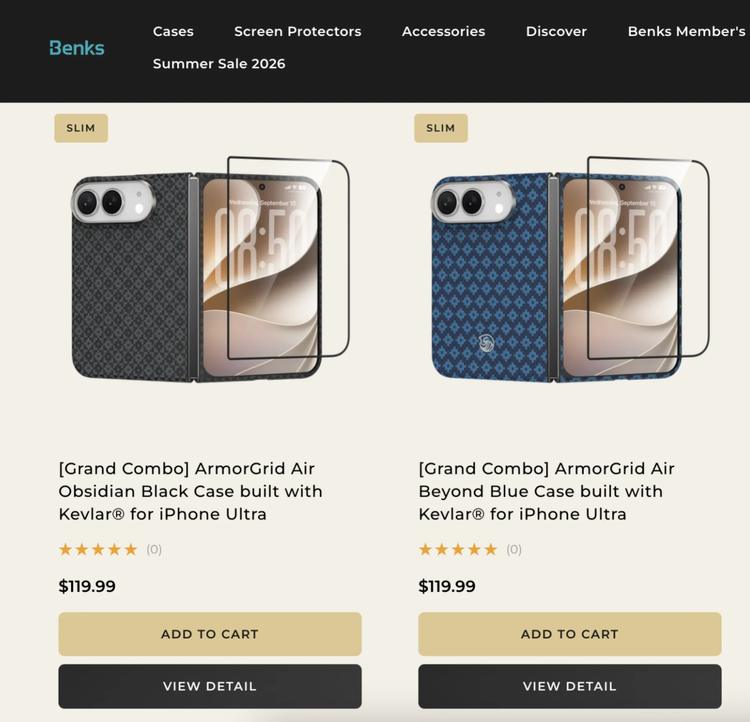 Benks iPhone Ultra cases