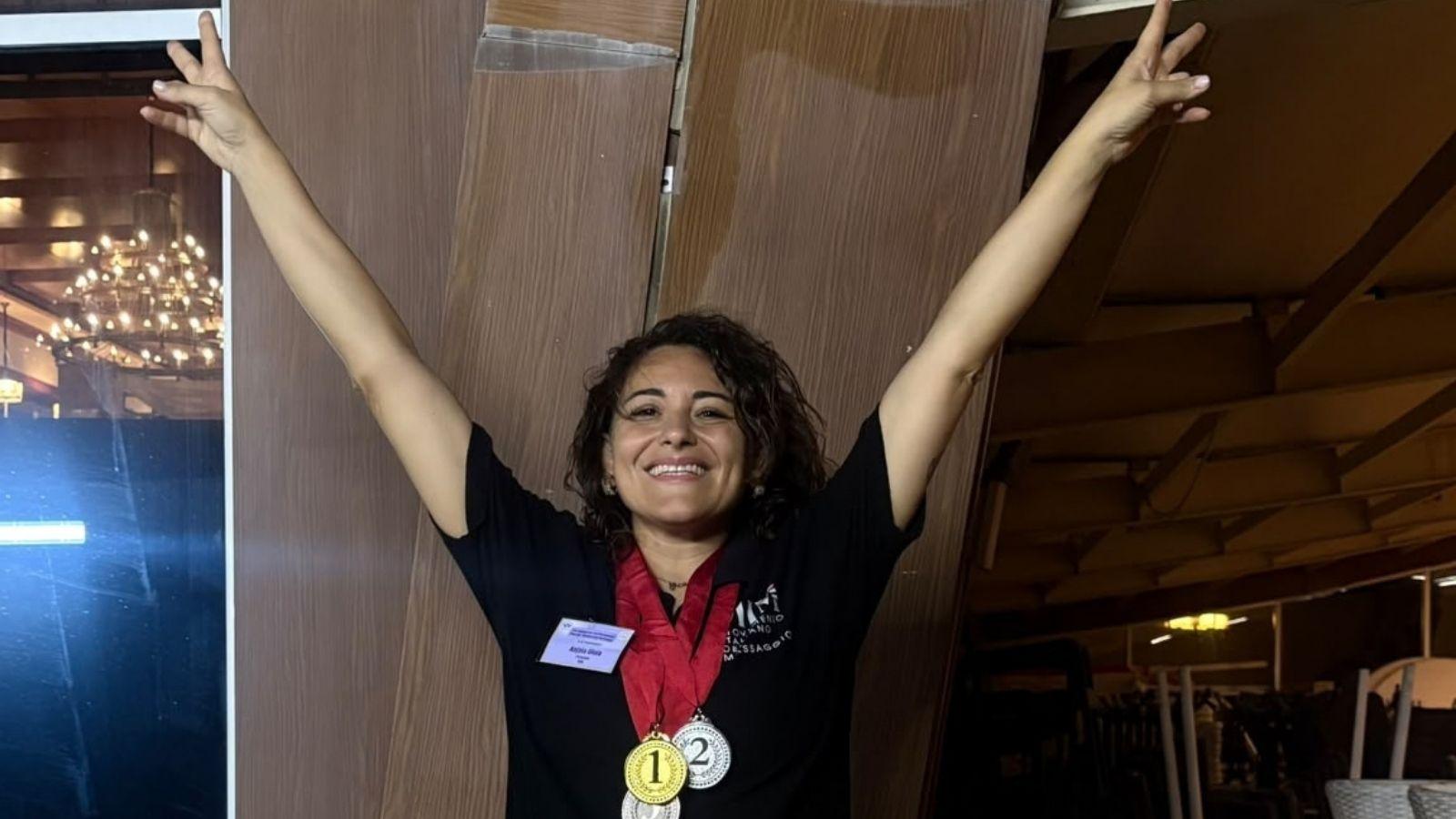 Orgoglio partenopeo: Angelica Gioia ai Mondiali del Benessere in Azerbaigian