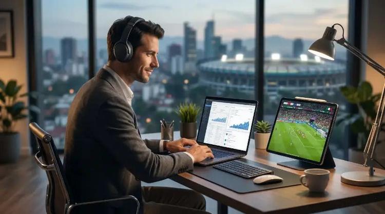 Fútbol desde la oficina o home office: cómo evitar que afecte tu productividad