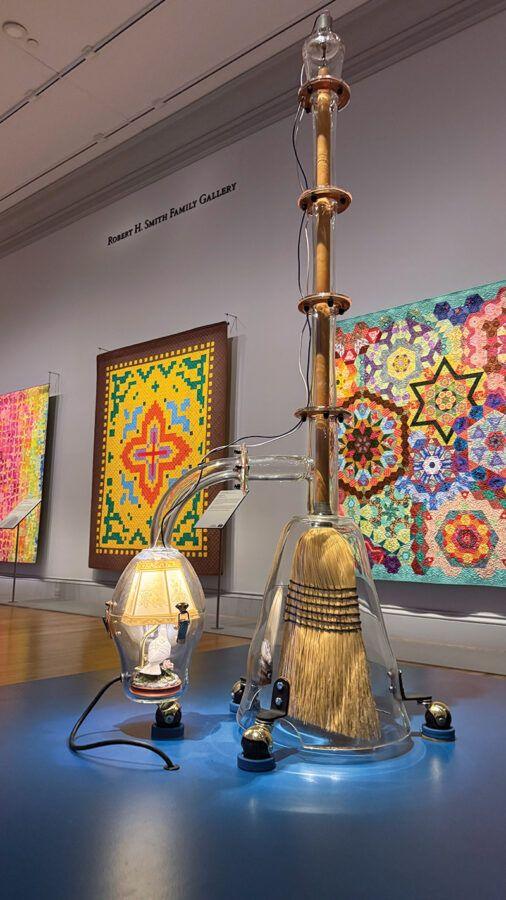 Installation at Renwick Gallery. (Janam Gupta/Siliconeer)