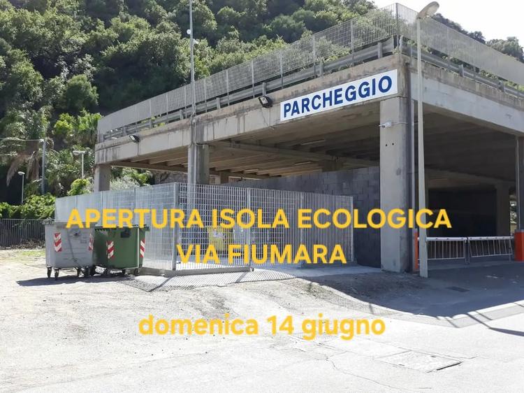📌APERTURA ISOLA ECOLOGICA VIA ARRIGO (GIÀ VIA FIUMARA) DOMENICA 14 GIUGNO Domenica 14 giugno l'isola ecologica di Via g...