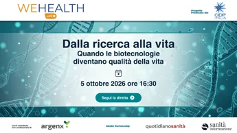 Dalla ricerca alla vita.Quando le biotecnologie diventano qualità della vita - La diretta