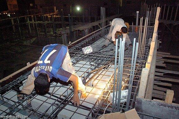 ورش بناء ليلي يثير استياء ساكنة بمراكش