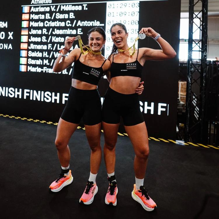 Sara Baceiredo y las claves de su entrenamiento para sobrevivir a un HYROX: "Hay que entrenar fuerza y carrera"