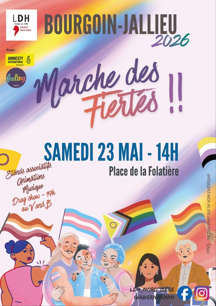 Bourgoin-Jallieu organise sa toute première Marche des Fiertés