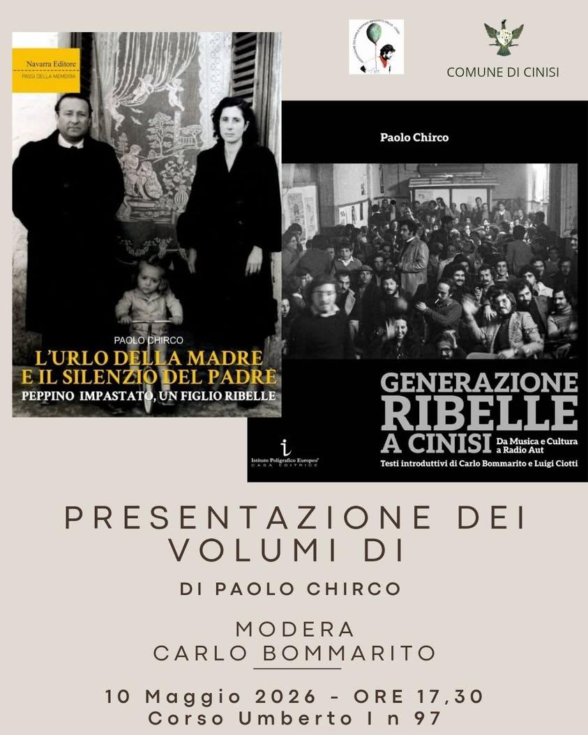 C’è una storia che attraversa le strade di Cinisi e che non smette mai di parlarci.  ​Vi aspettiamo domani, domenica 10...