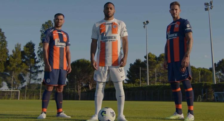 Football : Montpellier dévoile ses nouveaux maillots