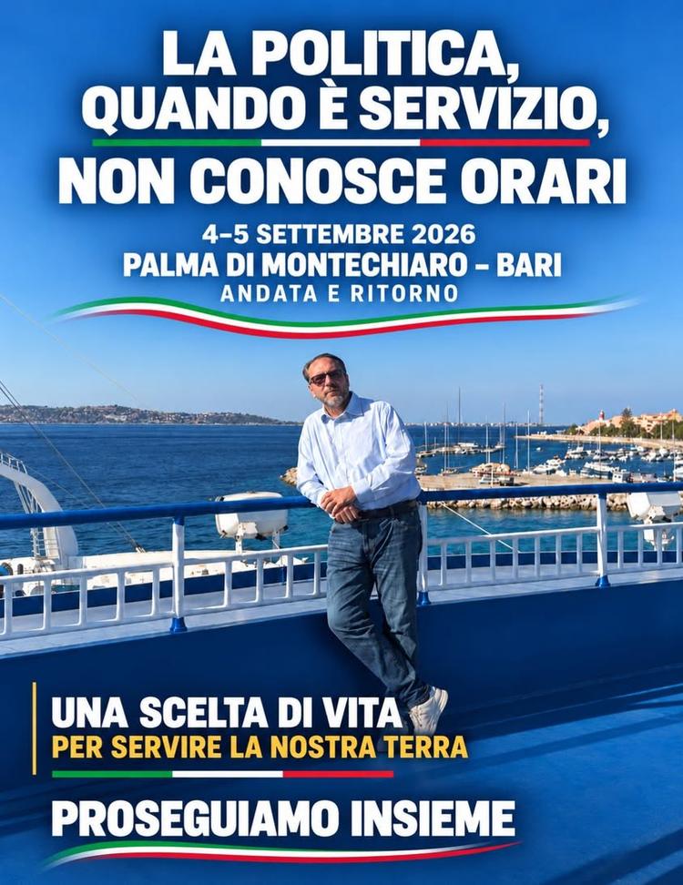 ONORATO DI SERVIRE E RAPPRESENTARE LA NOSTRA TERRA. Felicissimo di poter contare su una Grande Squadra. Partire di notte...