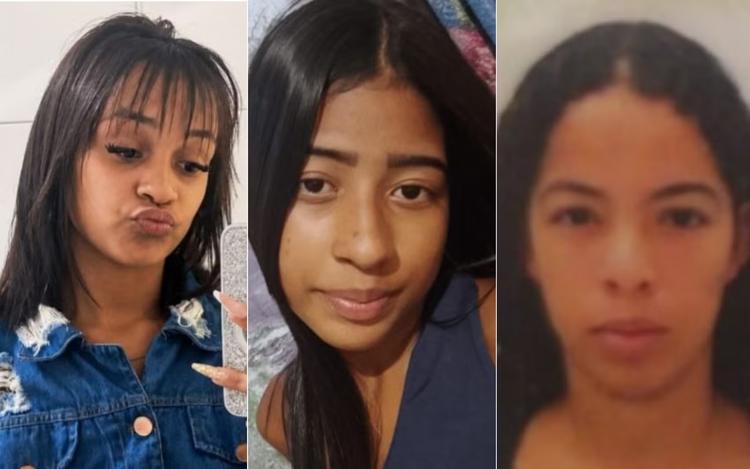 Festa, mala de roupas e namorado preso: o que se sabe sobre as três adolescentes desaparecidas na Bahia