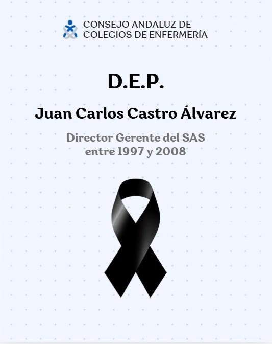 El Colegio de Enfermería de Cádiz lamenta el fallecimiento de Juan Carlos Castro Álvarez, impulsor del desarrollo de la Enfermería andaluza