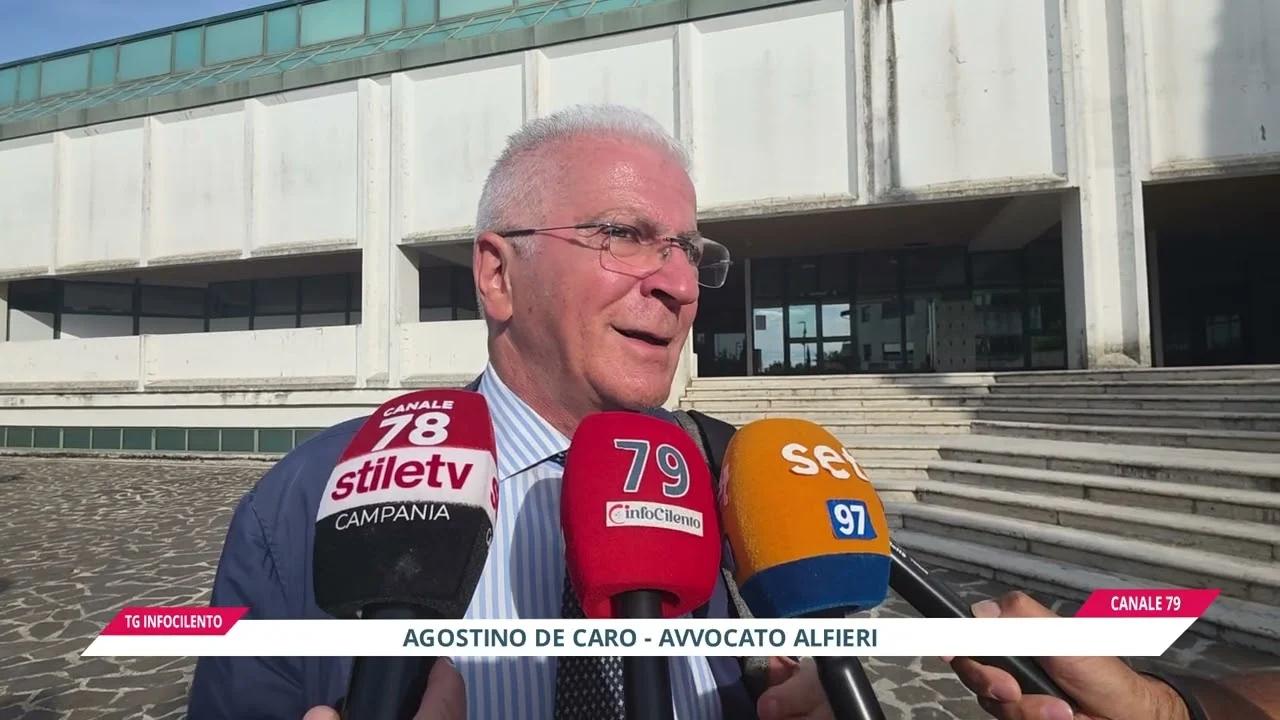 Processo Franco Alfieri a Vallo della Lucania: chiusa l’istruttoria