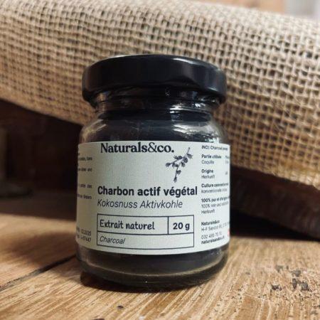 Charbon actif végétal - Ingrédient cosmétique maison - Principe actif - Naturals&co