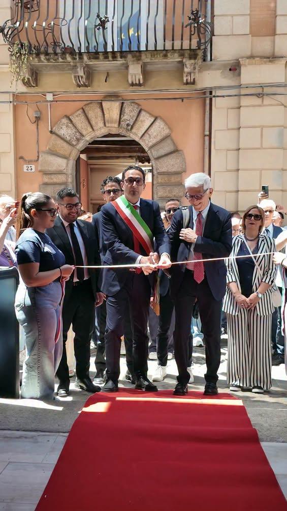 "A Polistena il luogo che mancava adesso c'è" Palazzo della cultura  13 giugno 2026 🎬 @follower