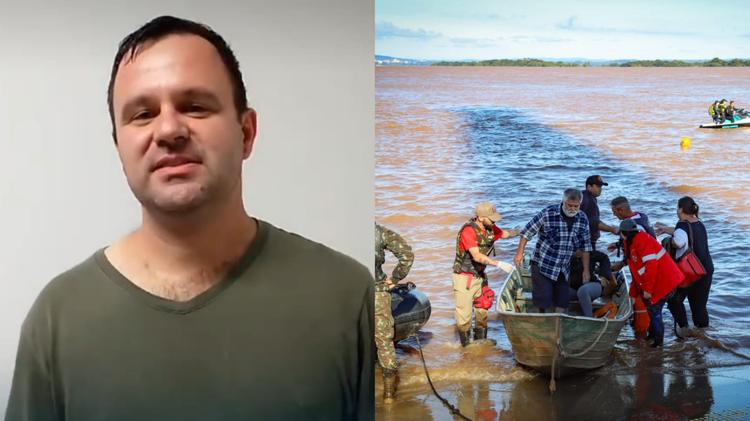 Homem que já perdeu casa em enchente no RS encoraja: "Deus é poderoso para restituir"