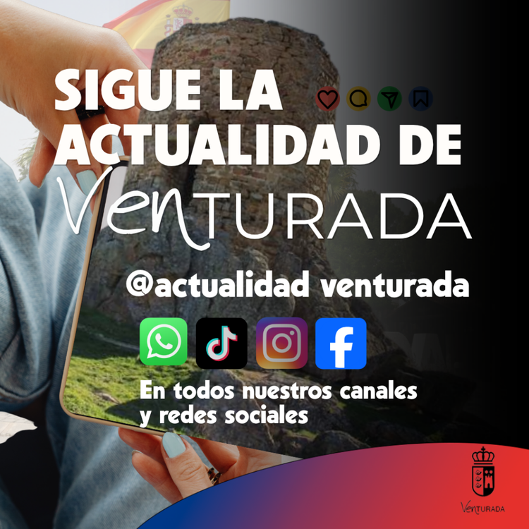 Actualidad de Venturada: ¡síguenos en redes sociales!