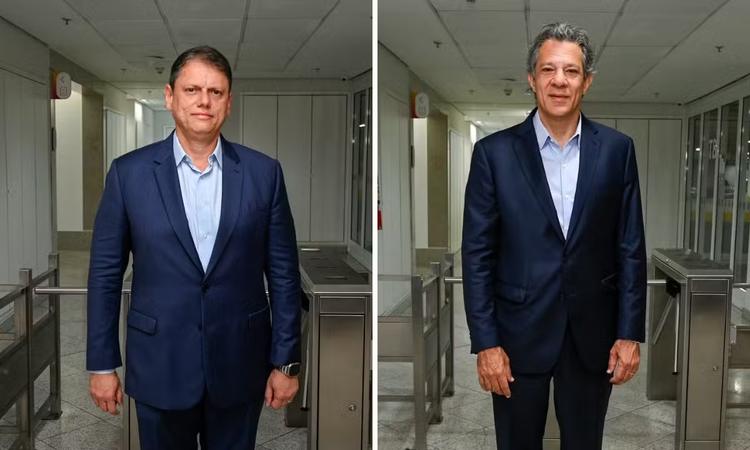 Veja o que disseram Tarcísio e Haddad após debate da Globo para o governo de SP