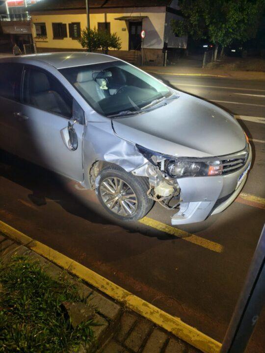 Condutor de moto ferido em acidente registrado em Panambi
