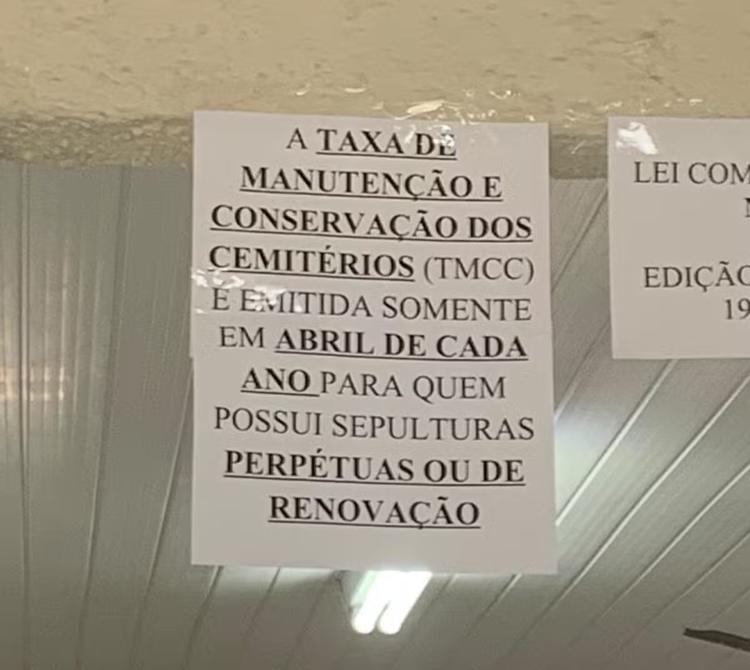 Nova taxa de cemitérios gera dúvidas e debate em Nova Friburgo