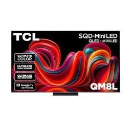 TCL 65 Inch Class QM8L Series | SQD-Mini-LED QLED Smart TV | 65QM8L, 2026 Model | 144Hz | Ultimate Color Brightness & Contrast | Google AI Bang & Olufsen | Voice Control Gaming Streaming Television