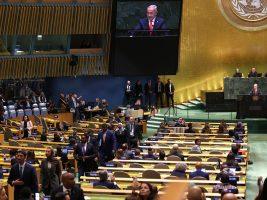 Netanyahu parla all’aula semivuota, Abbas in videomessaggio: l’Onu spaccata su Gaza