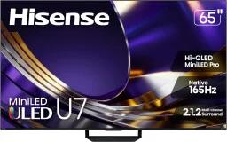 hisense 65-inch u7 mini-led uled 4k tv