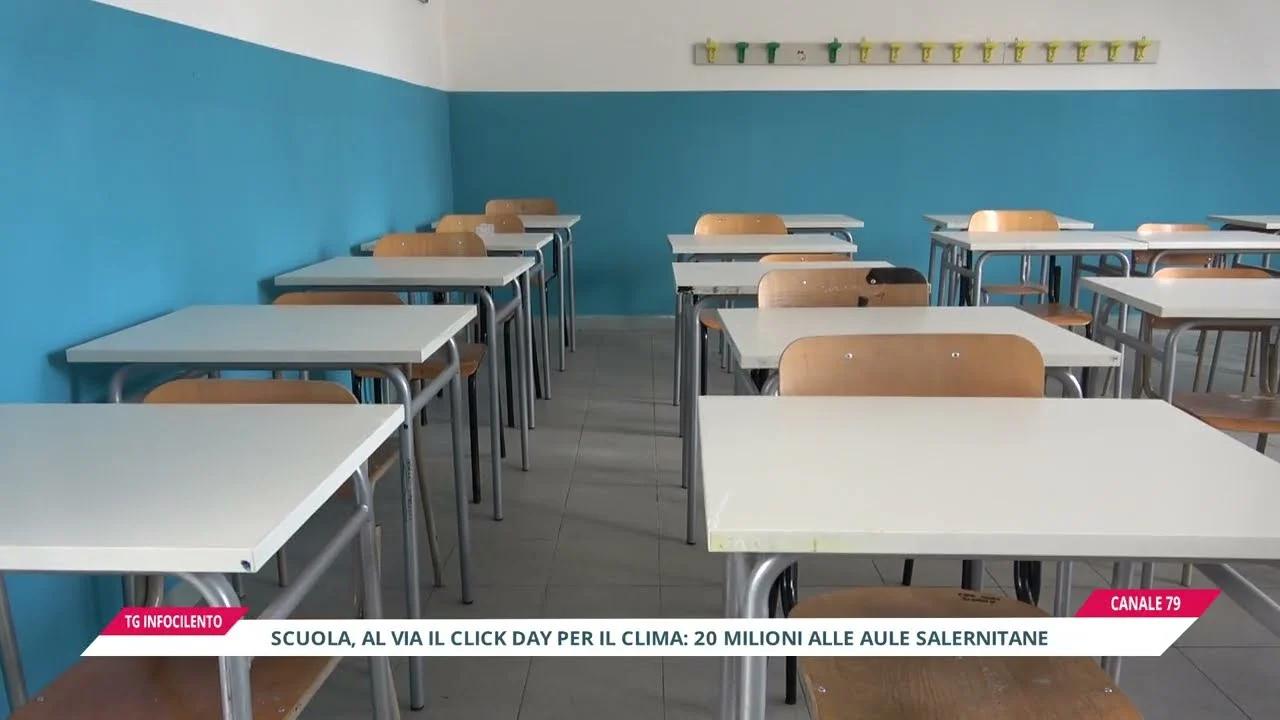 Caldo a scuola, al via il click day da 20 milioni: corsa ai fondi nel Salernitano