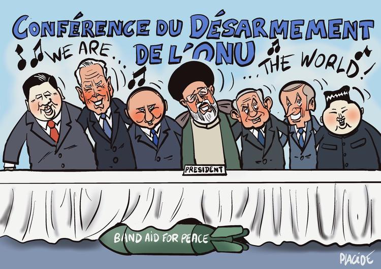 L’Iran préside… la Conférence du désarmement de l’ONU  