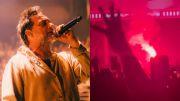 Vicentico frenó un recital de Los Fabulosos Cadillacs por una bengala y lanzó una fuerte frase: 