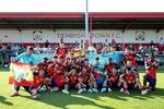 El Real Madrid homenajea a sus campeones de Europa sub 19