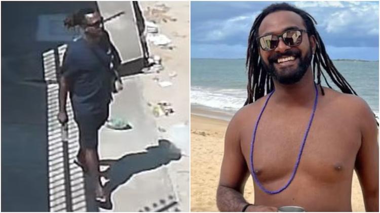 Vídeo mostra turista mineiro saindo de hospedagem antes de desaparecer em viagem de férias no Ceará