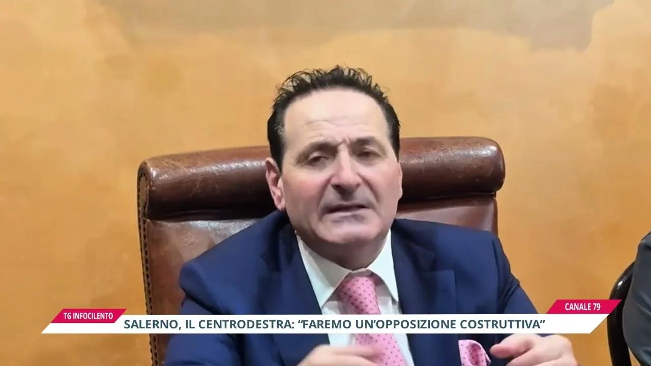 Salerno, il centrodestra riparte dal consiglio: “faremo un’opposizione costruttiva”
