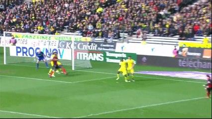 J27 FC Nantes - EA Guingamp (1-0)  - Résumé - (FCN - EAG) _ 2014-15