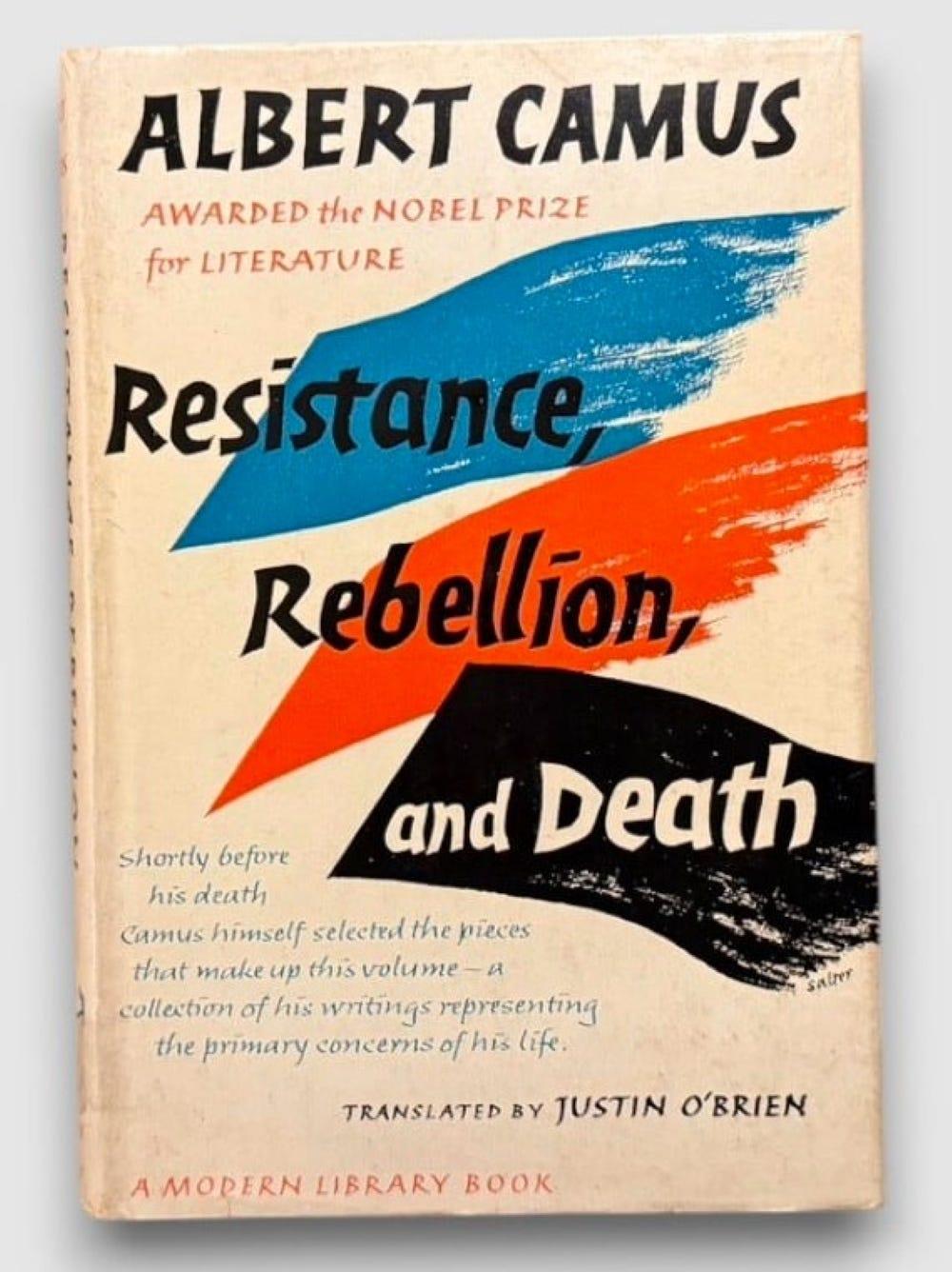 MM Book Club Discussion: "Resistance, Rebellion and Death" (August 2026)