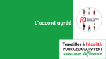 L'accord agréé