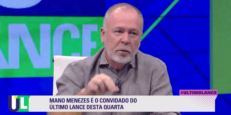 Mano Menezes fala sobre episódio com o Yuri Alberto: "Eu não precisava ter feito"