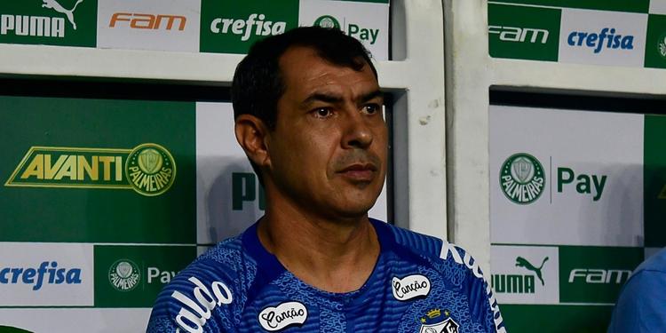 Fábio Carille, do Santos, fala sobre o VAR na final do Paulistão: 'Nunca trabalha'