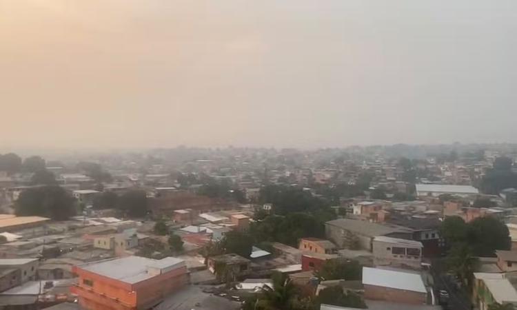Entenda como a fumaça de queimadas em outras cidades chega a Manaus e encobre a capital