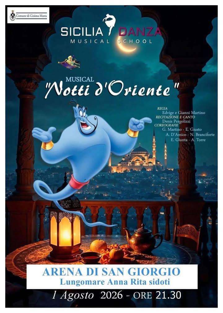 ✨🌙 Un viaggio tra sogno, magia e spettacolo vi aspetta! 🧞‍♂️✨ La Sicilia Danza Musical School è lieta di presentarvi “...