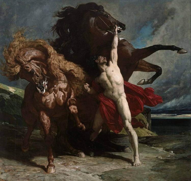  Automedon with the Horses of Achilles 