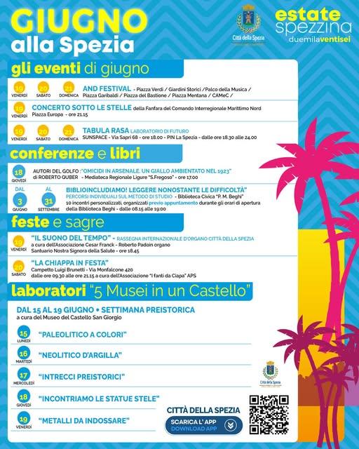 🥳 Estate spezzina: gli eventi dal 15 al 21 giugno! 🗓️ La Spezia vi aspetta con un calendario tutto da scoprire: eventi...
